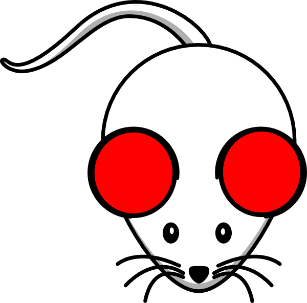 Cute Mice Coloring Pages Clipart (600x592), Png Download