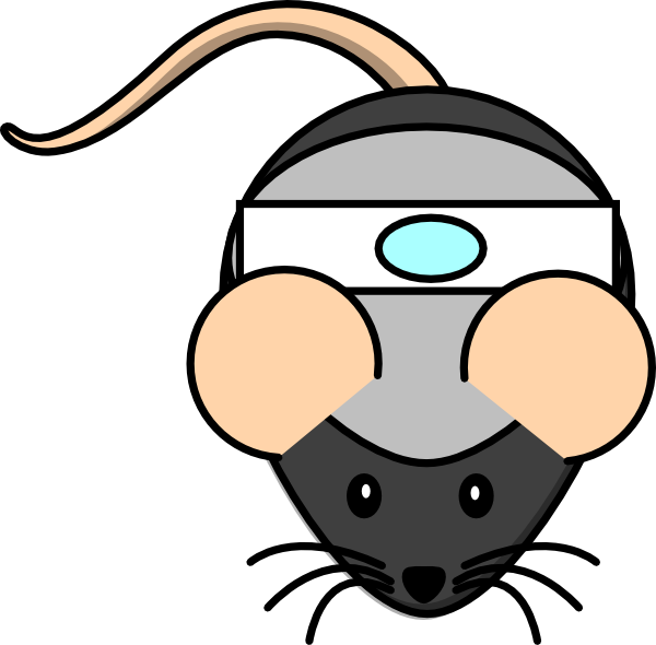 Cute Rat Clip Art - Png Download (600x590), Png Download