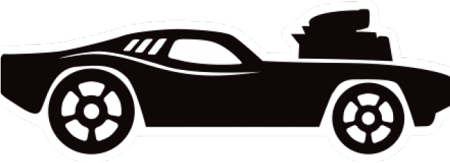 Download Hot Wheels Clipart Black And White - Hot Wheels Black And White - Png Download (#130301 ...