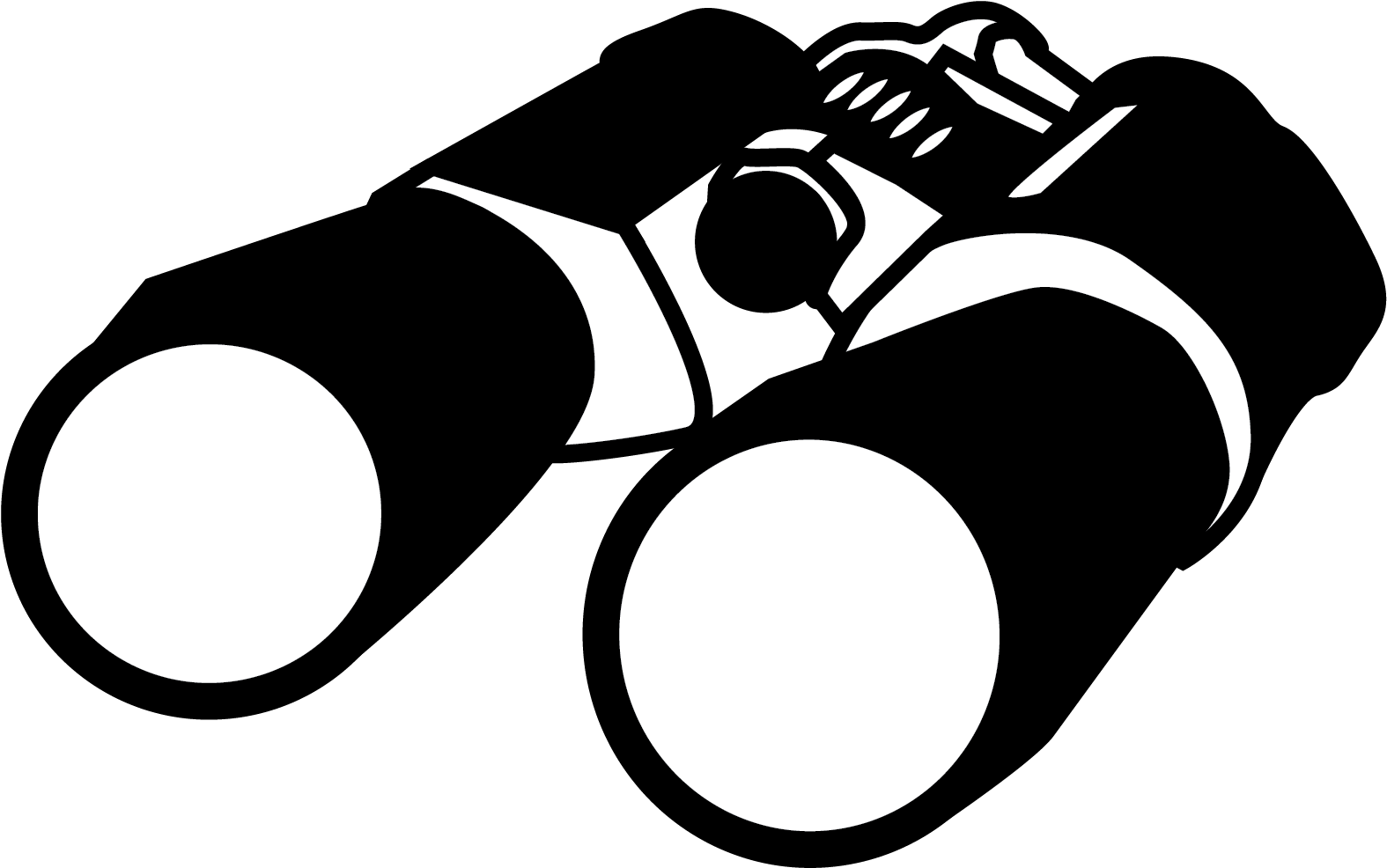 Jpg Transparent Download Vw Golf Search Underway - Black And White Binocular Clipart - Png Download (900x450), Png Download