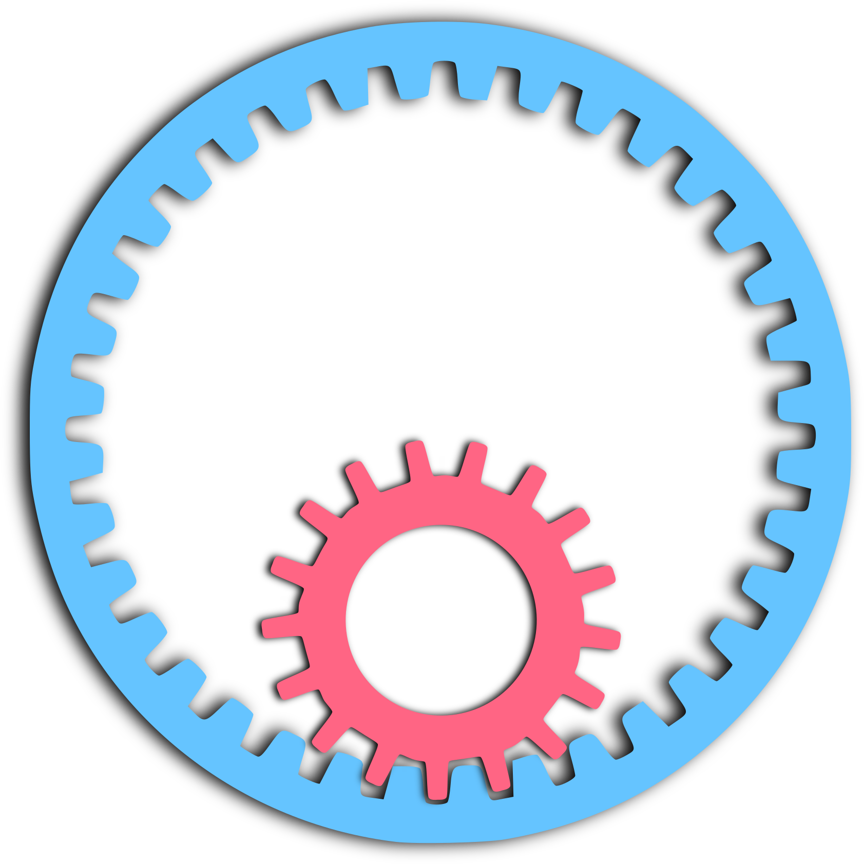 Gear Computer Icons Drawing Zip Animation - Clip Art - Png Download (750x750), Png Download