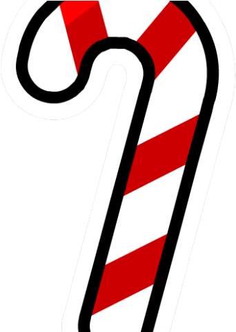 Candy Cane Clipart Cartoon - Gingerbread House Candy Clipart - Png Download (640x480), Png Download
