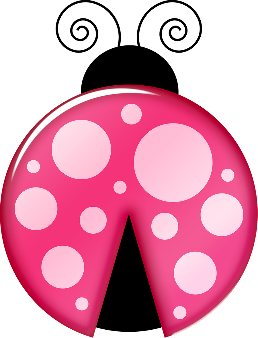 Ϧugs ‿✿⁀ Pink Ladybug, Ladybug Party, Bug Images, - Modelo De Tarjetas De Cumpleaños Con Emotivos Vaquita Clipart (900x1176), Png Download