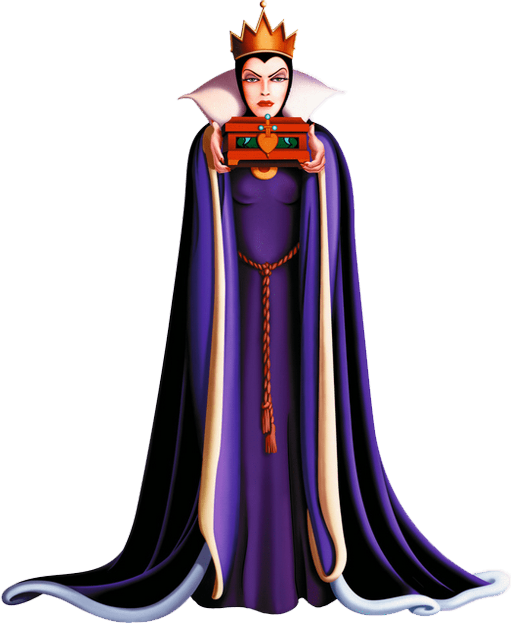 Snow White Evil Queen Costume Clipart (1800x2115), Png Download