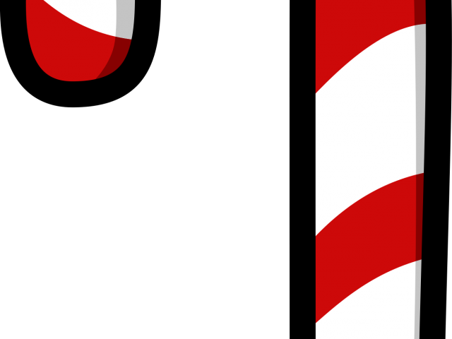 Candy Cane Clipart Small - Clip Art - Png Download (640x480), Png Download