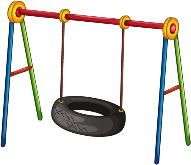 Фото, Автор Soloveika На Яндекс - Tire Swing Clipart - Png Download (800x688), Png Download