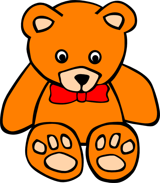 Teddy Clipart - Png Download (522x597), Png Download
