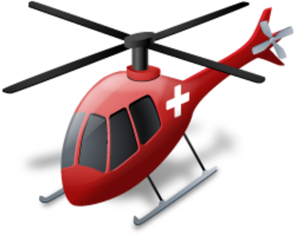 Classical Drawing Layout - Air Ambulance Helicopter Clipart - Png Download (600x600), Png Download