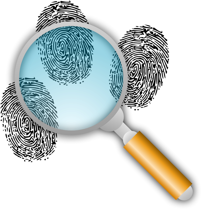 Image Result For Scooby Doo Magnifying Glass Fingerprint - Clues Clipart - Png Download (800x800), Png Download