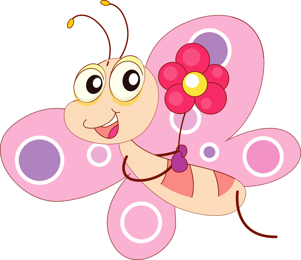 Strong Picture Of A Cartoon Butterfly Clipart Best - Cartoon Butterfly Clipart - Png Download (1024x887), Png Download