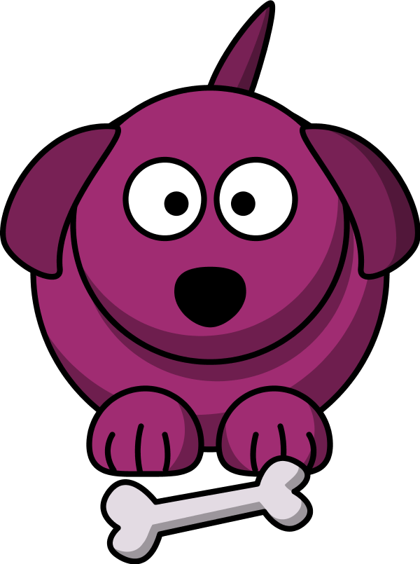 Vector Clip Art - Cartoon Dogs Transparent - Png Download (600x805), Png Download