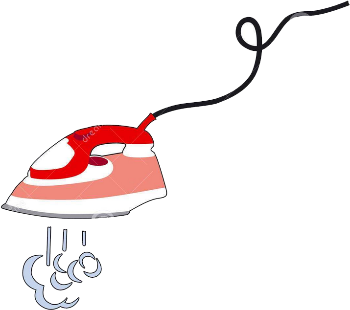 Clipart Freeuse Stock Clothes Clip Cartoon - Dessin Fer A Repasser - Png Download (1011x698), Png Download