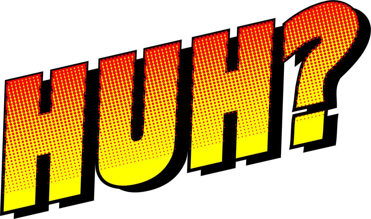 Logo Comics Brand Sound Effect Comic Huh Png Clipart Full Size