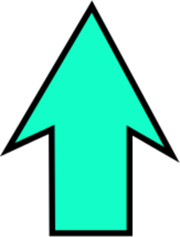 Arrow Pointing Up Upwards - Arrow Pointing Up Clipart - Png Download (600x788), Png Download