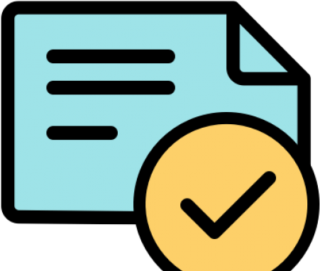 Tax Clipart Household Income - Hand Document Icon - Png Download (640x480), Png Download