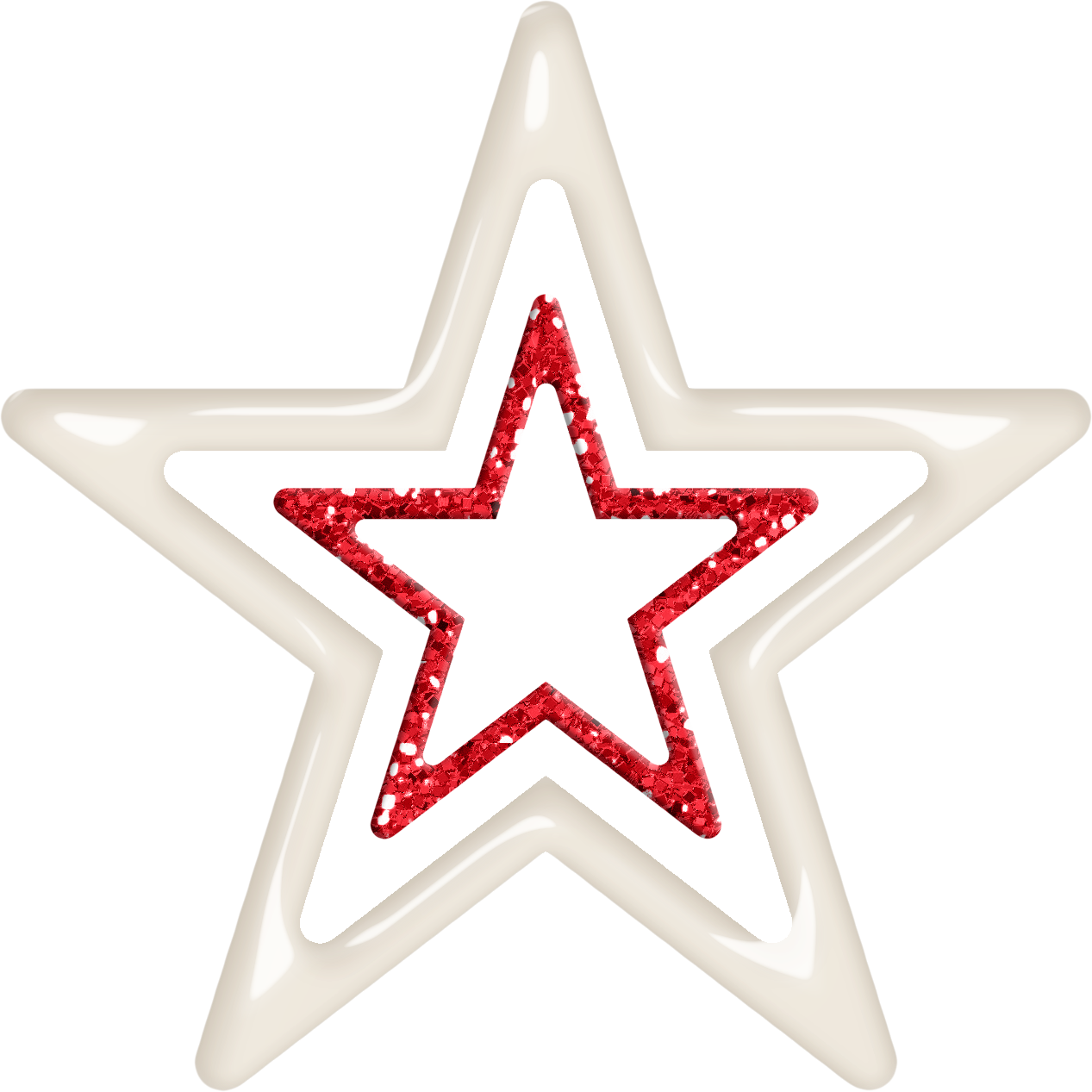 Star Clipart, Stars And Moon, Clip Art, Ribbons, Balloons, - 3 Stars Out Of 4 - Png Download (1267x1267), Png Download