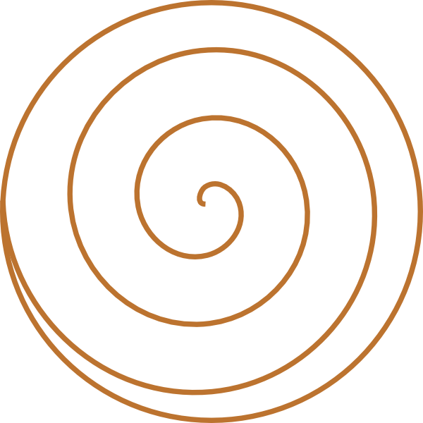 Thin Spiral Clipart (600x600), Png Download