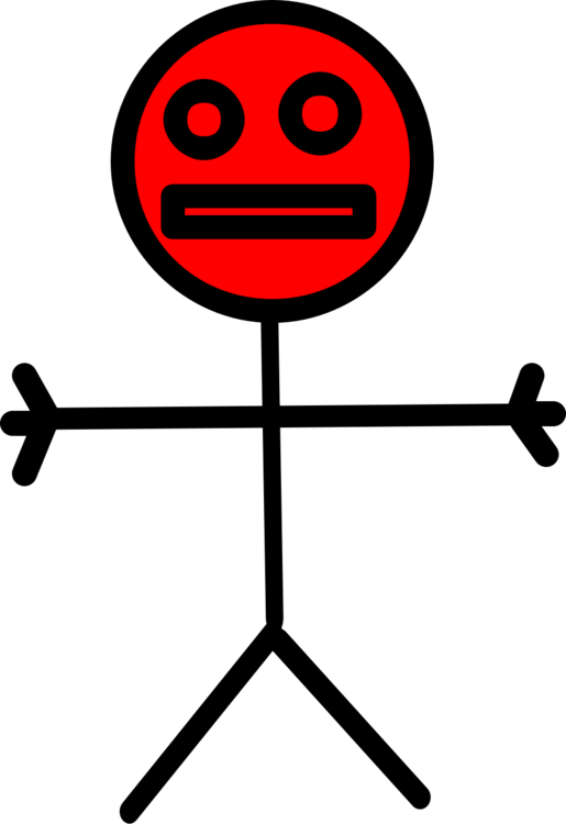 Stick Figure Drawing Computer Icons Line Art Cartoon - Stokpoppetje Png Clipart (515x750), Png Download