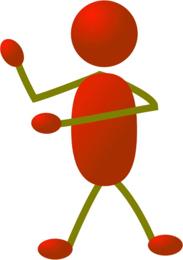 Stick Figure Vector - Clip Art - Png Download (600x853), Png Download