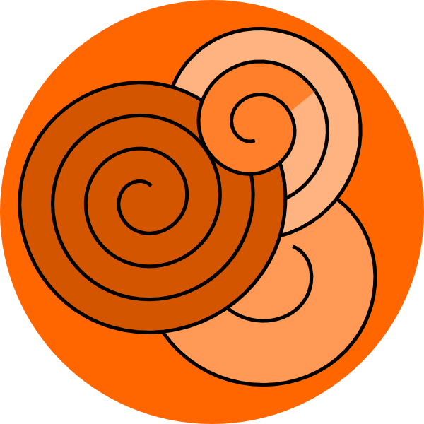 Spiral Designs Clipart (600x600), Png Download