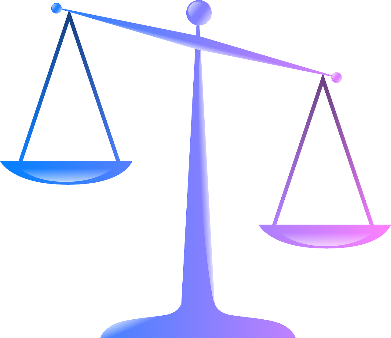 Measuring Scales Lady Justice Download Balans - Scales Of Justice Clip Art - Png Download (868x750), Png Download