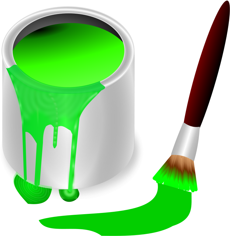 Empty Paint Bucket Png