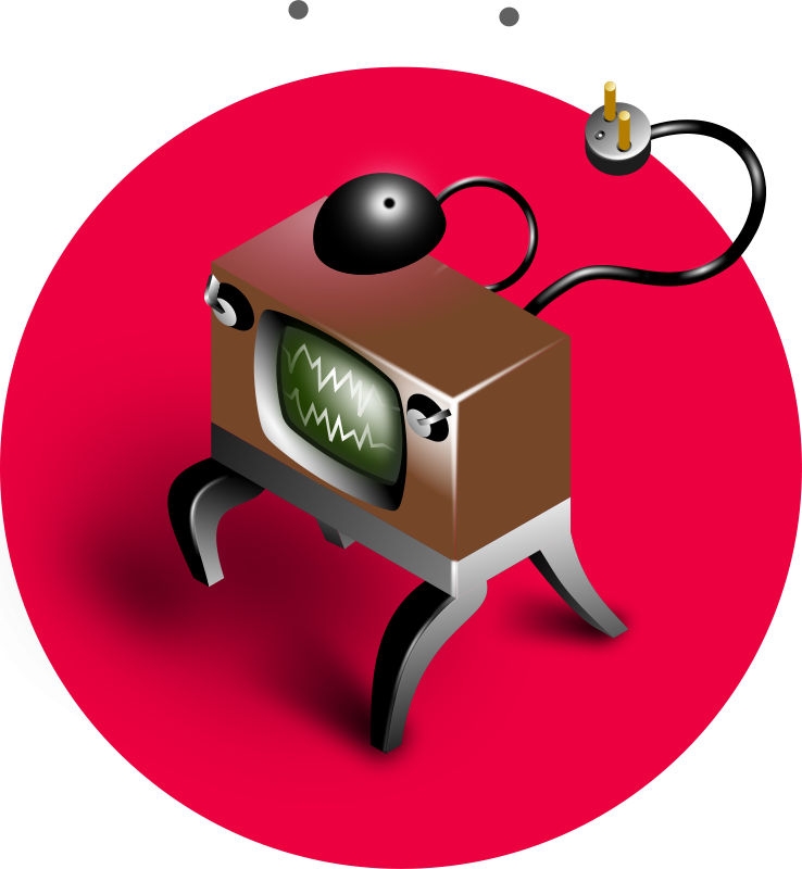 Television Clipart (738x800), Png Download