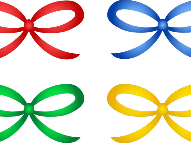 Sweet Clipart Birthday - Ribbon Bow Clipart - Png Download (640x480), Png Download