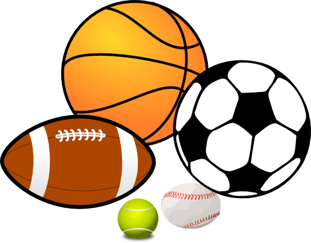 Sport Clipart Summer Sport - Sports Clipart - Png Download (1024x802), Png Download