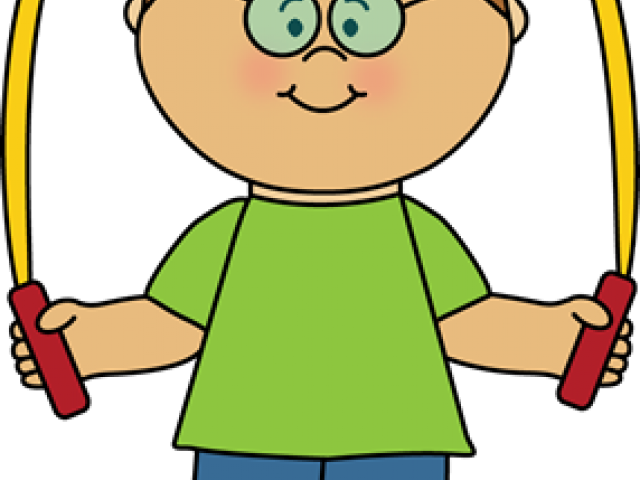 Jump Clipart Summer - Children Exercise Clipart - Png Download (640x480), Png Download