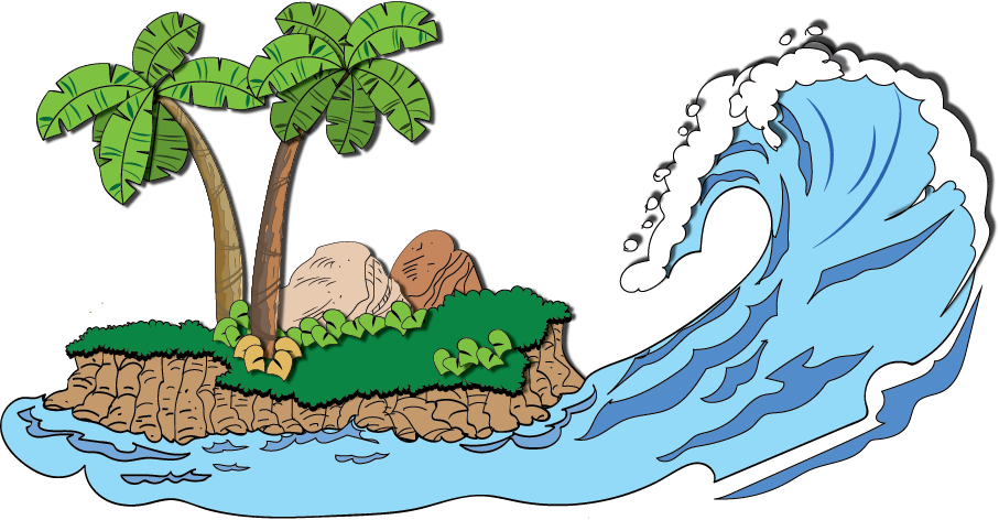 We Work With Skilled Illustrators Around The World - Tsunami Clipart (907x472), Png Download
