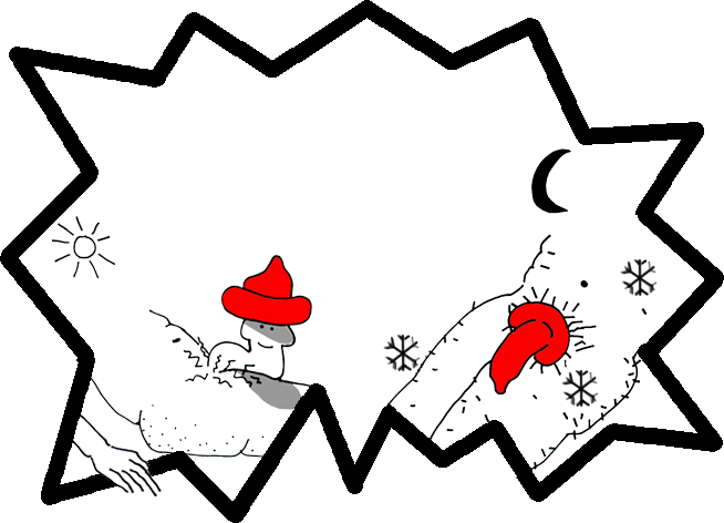 Perfect In Summer Against Sunburns, Great In Winter - Winter Clipart (654x472), Png Download