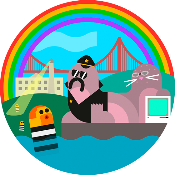 San Francisco Montage - Mobirise Clipart (560x560), Png Download