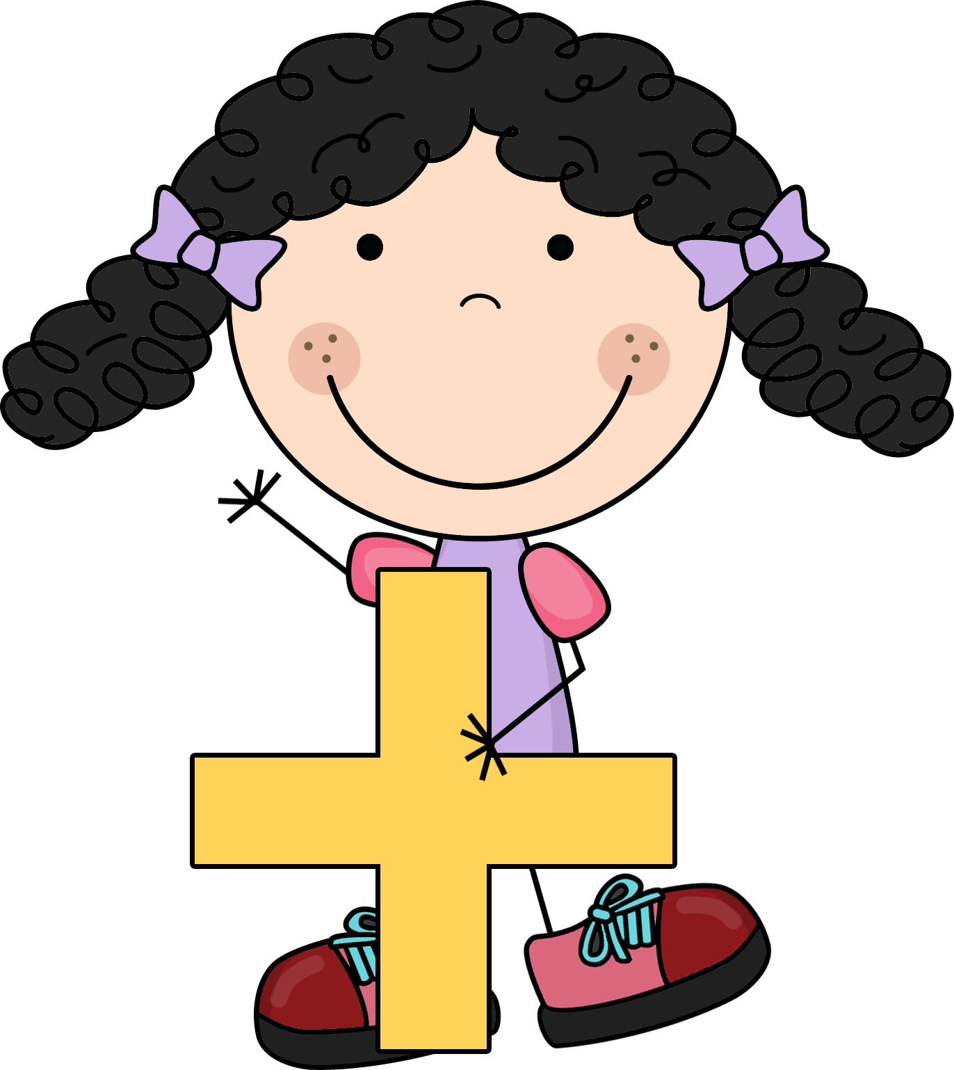 Palitos Stick Kids Matematika - Grade 1 Math Posters Clipart (1372x1538), Png Download