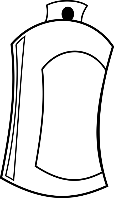 Aerosol Spray Aerosol Paint Tin Can Paint Brushes - Spray Can Clipart Free - Png Download (434x750), Png Download