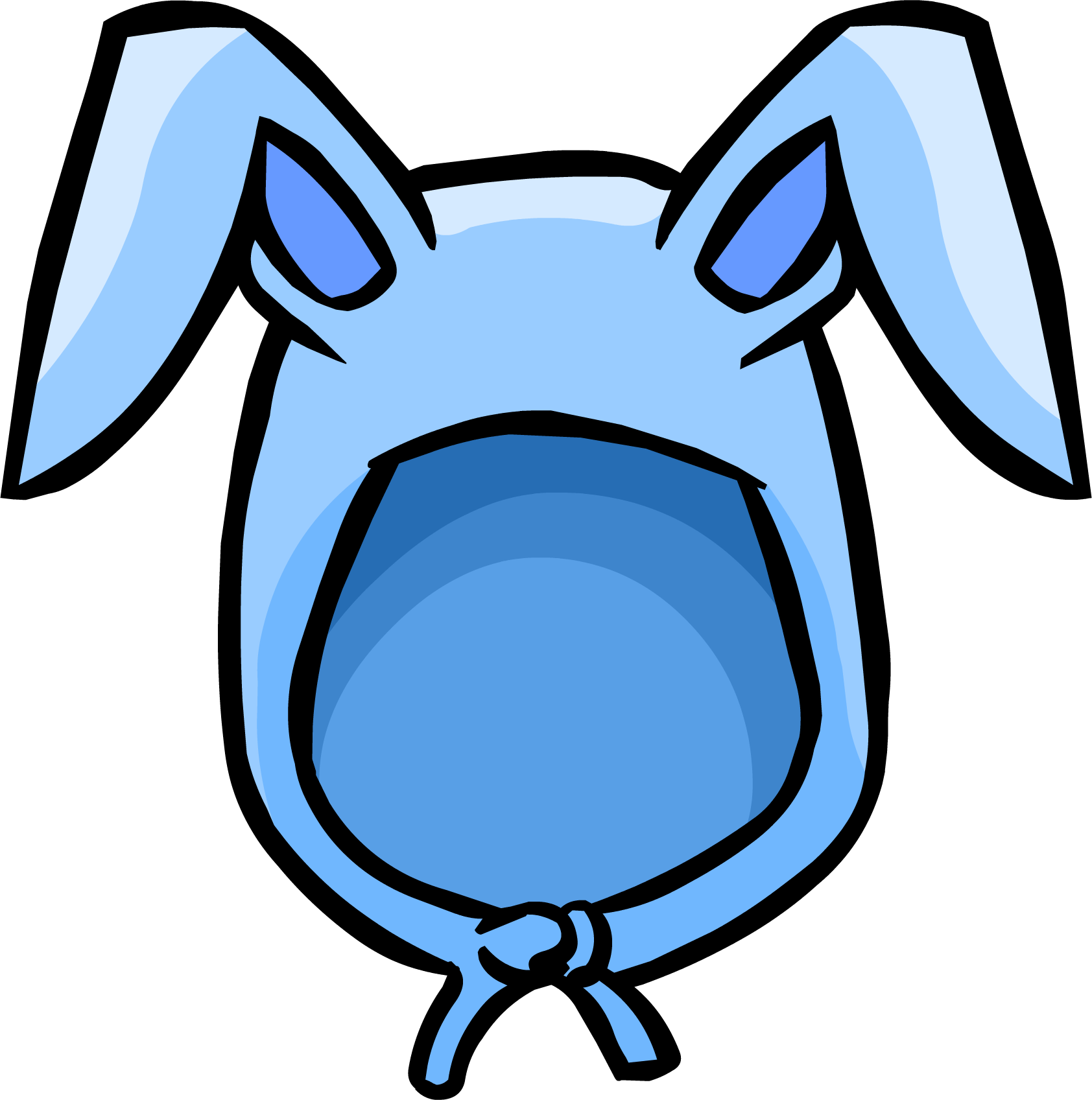 Bunny Ears Clipart (1684x1697), Png Download