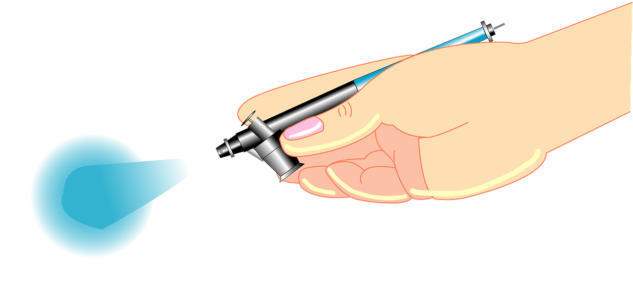 Clip Art Details - Airbrush Arts - Png Download (1000x452), Png Download