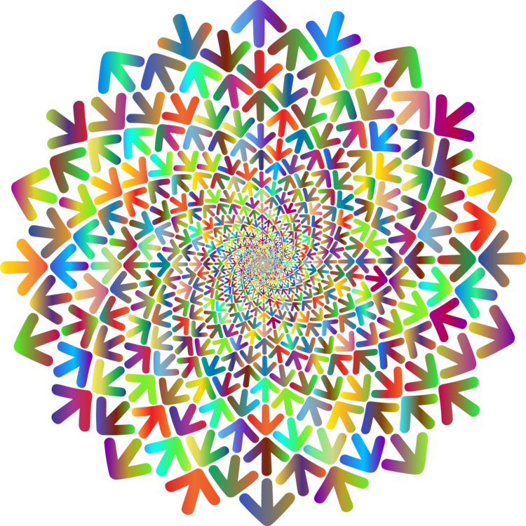 Coloring Mandalas 1 The Mandala Coloring Book - Coloring Book Clipart (750x750), Png Download