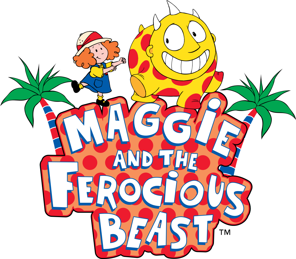 Maggie And The Feroc - Qubo Maggie And The Ferocious Beast Clipart (1179x918), Png Download