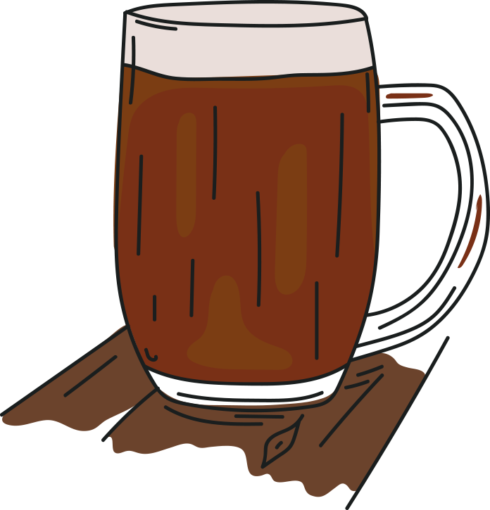 Hair Of The Dog Clipart (696x725), Png Download