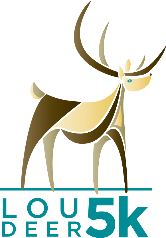 Lou Deer 5k - Deer Clipart (900x900), Png Download