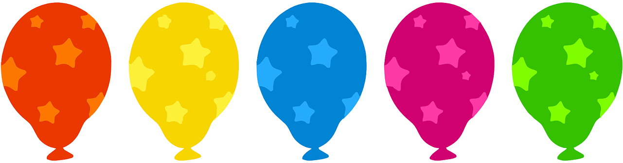 Balloon Clipart (1280x640), Png Download