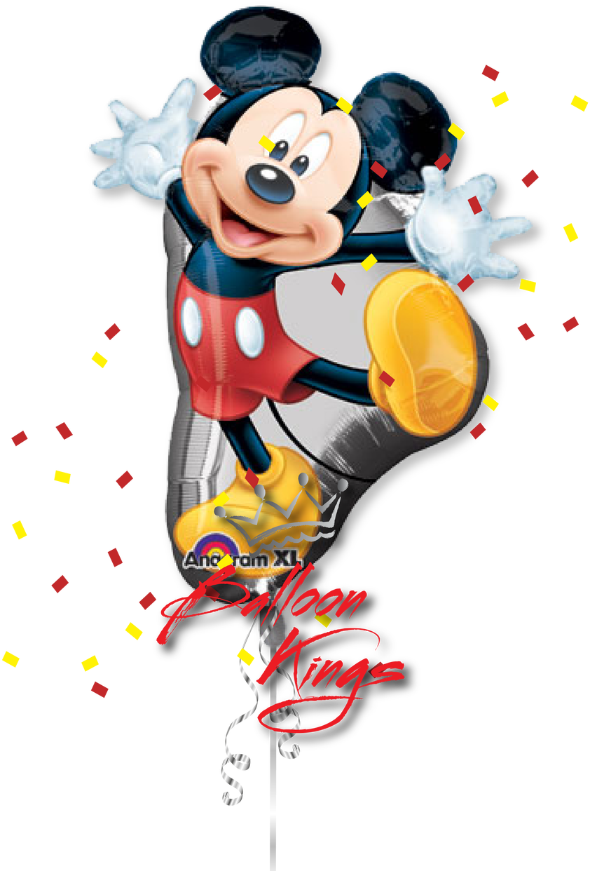 Mickey Shape Mickey Mouse Foil Balloons Clipart Full Size Clipart