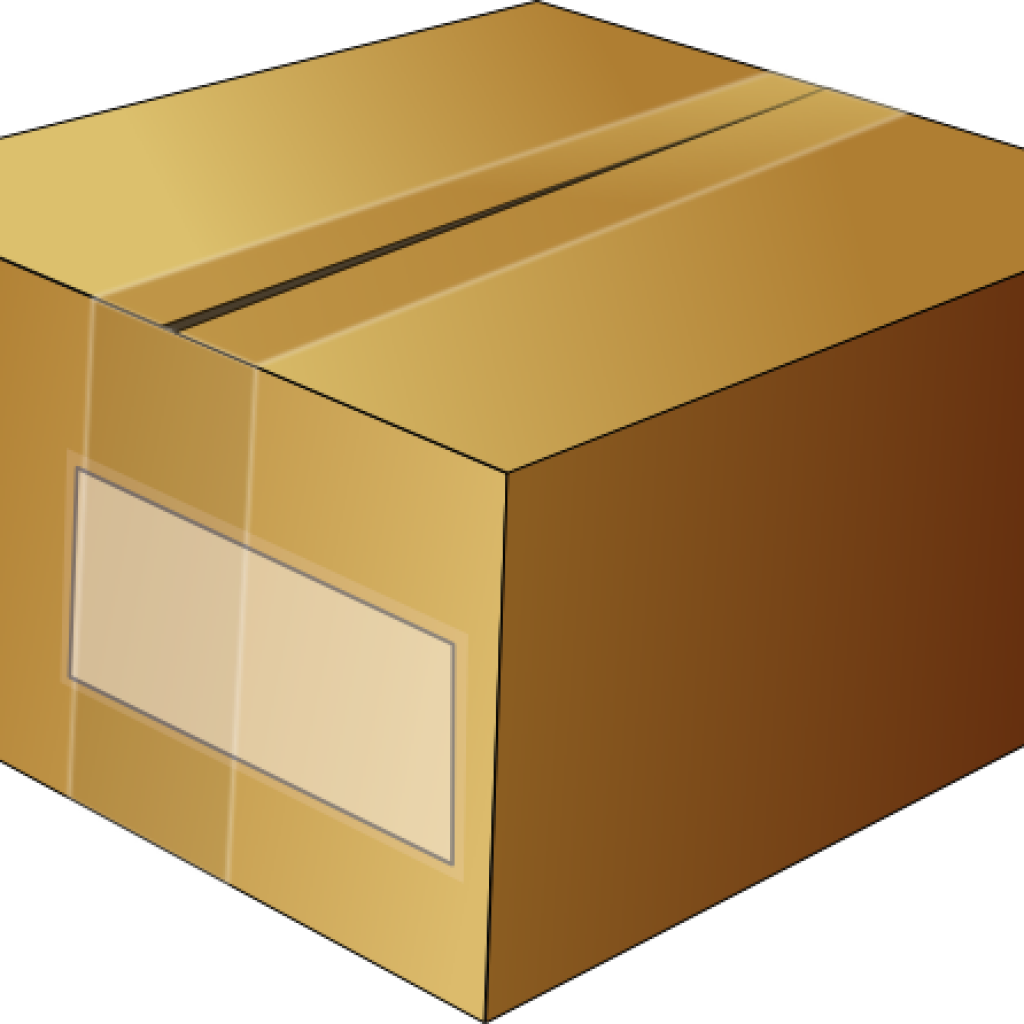 Box Clipart Box Clipart Clipart Panda Free Clipart - Cardboard Box - Png Download (1024x1024), Png Download