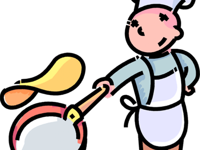 Pancake Flipping Clipart - Png Download (640x480), Png Download
