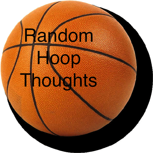 Random Hoops Thoughts - Basketball Clipart (594x594), Png Download