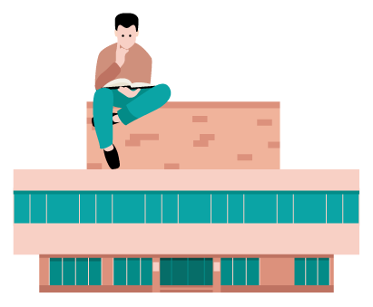 Illustrations Created For Zangak Bookstore - Illustration Clipart (1400x768), Png Download