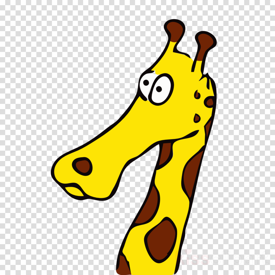 Download Drawn Giraffe Clipart Giraffe Drawing Clip - Giraffe Clipart Black And White - Png Download (900x900), Png Download