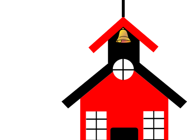 School Clipart Chapel - Church School Clipart - Png Download (640x480), Png Download