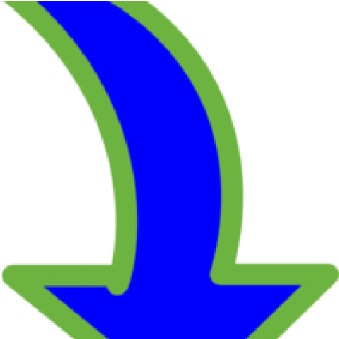 Arrows Clipart Curved - Png Download (640x480), Png Download